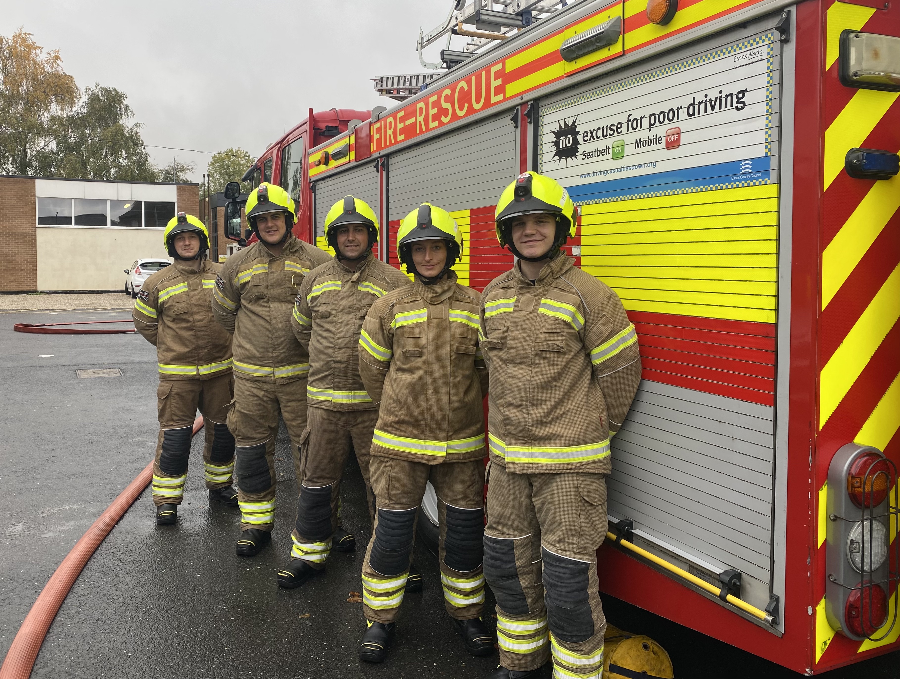 Our November 2023 on-call firefighter squad