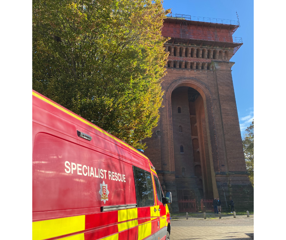 USAR Rope rescue exercise