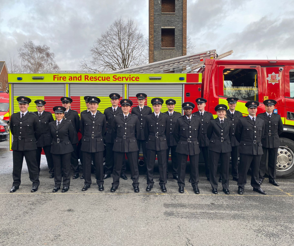17 new firefighters at Passing Out Parade 