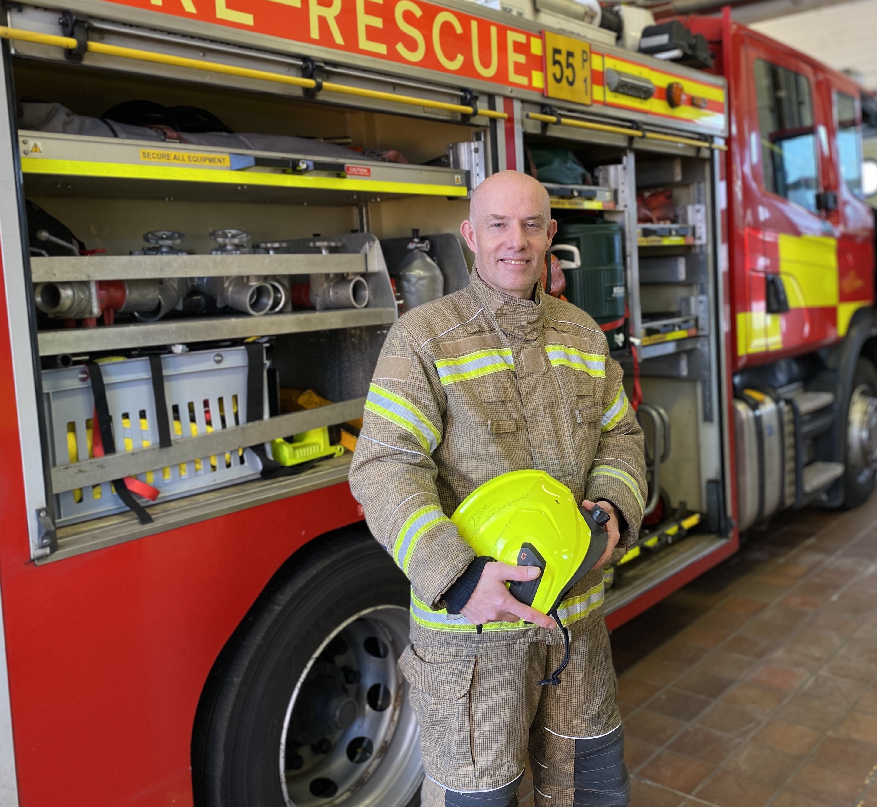 Phot of Gary Edgcombe, Business Engagement Officer at Essex County Fire and Rescue Service