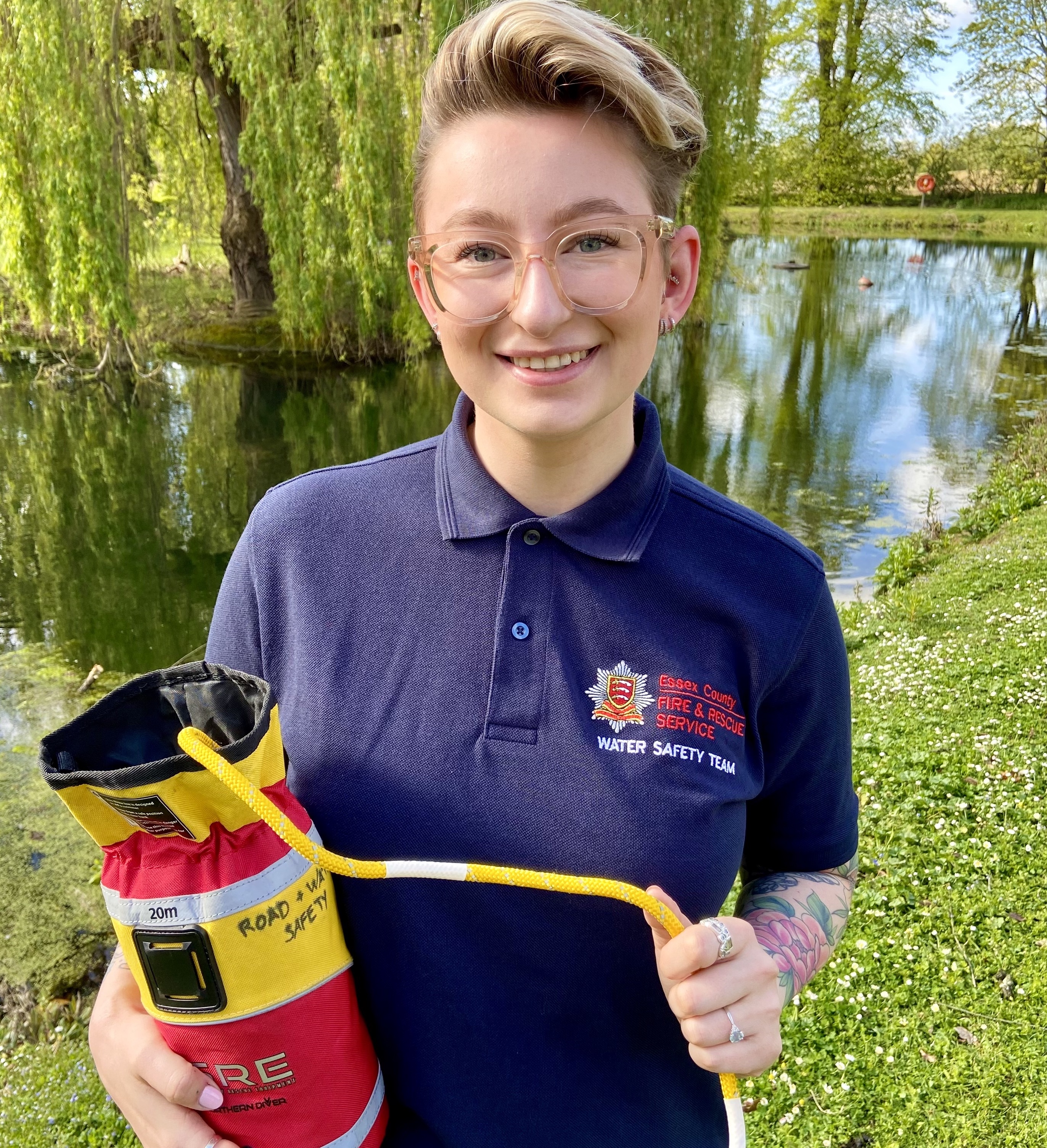 Daisy from the Water Safety team