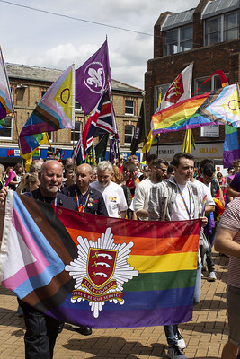 Our team at Essex Pride in 2022