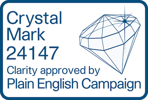 Crystal Mark for Plain English and Accessible Design