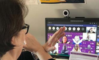 Last year's virtual event - Jane Gardner, Deputy Police, Fire and Crime Commissioner for Essex presenting to the audience. 