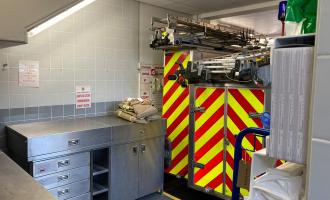 Shoeburyness Fire Station before the refurbishment