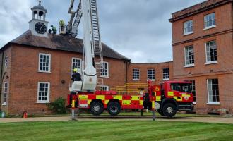 Rescue from heights Kelvedon Hall