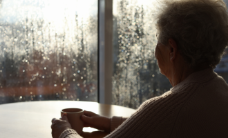 living alone stock photo