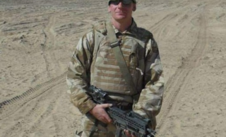 Scott Hardy in Afghanistan
