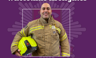 Firefighter Alberto Prado Linan