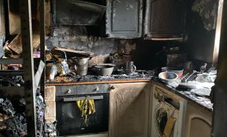 Kitchen fire