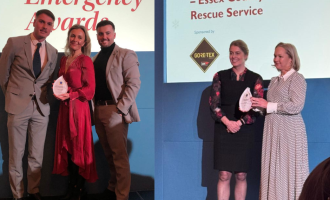 Ollie, Claire, Keaton and Colette at Excellence in Fire and Emergency Awards 2024
