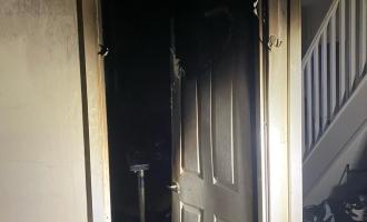 Fire damage to utility room Chelmsford 
