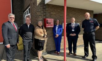 Left to right - Roger Hirst, Daniel Johnson, Julie Taylor, Anna Firth, Karl Edwards and Rick Williams 