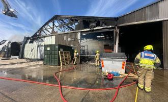 Epping warehouse fire