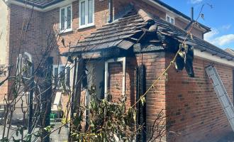 Garage fire Wickford