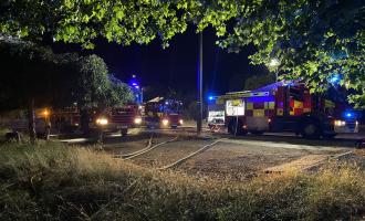 Fire engines at Southend incident