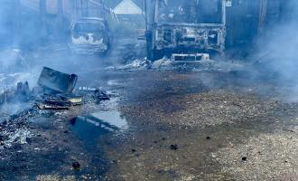 fire in Little Hallingbury