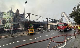 Clacton building fire