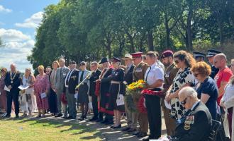 Colchester Castle Park VJ Day 80th anniversary