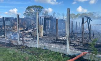 Stapleford Abbots fire