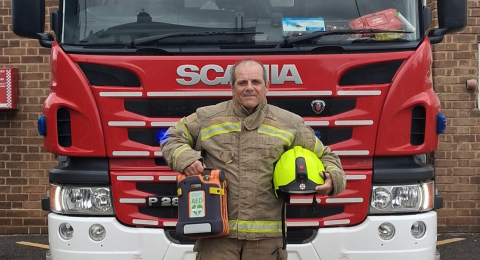 Nick Walton Waltham Abbey firefighter