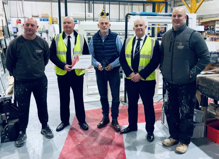 Rob Empson, Station Manager Terry Maher, Dion Panting, Karl Edwards and Dave Ford