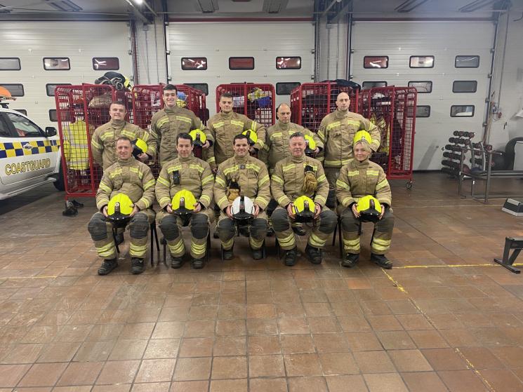 South Woodham Ferrers firefighters Feb 2023