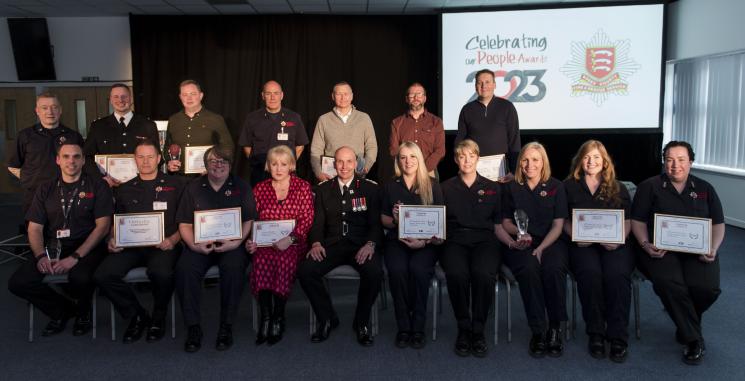 Essex Fire Celebrating our People Awards 2023 winners