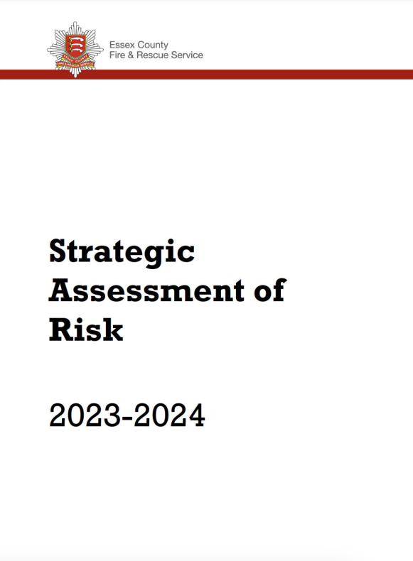 Strategic Assessment of Risk front cover