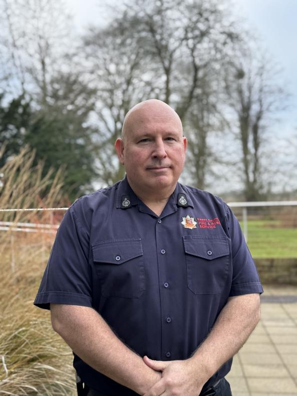 Assistant Chief Fire Officer James Taylor