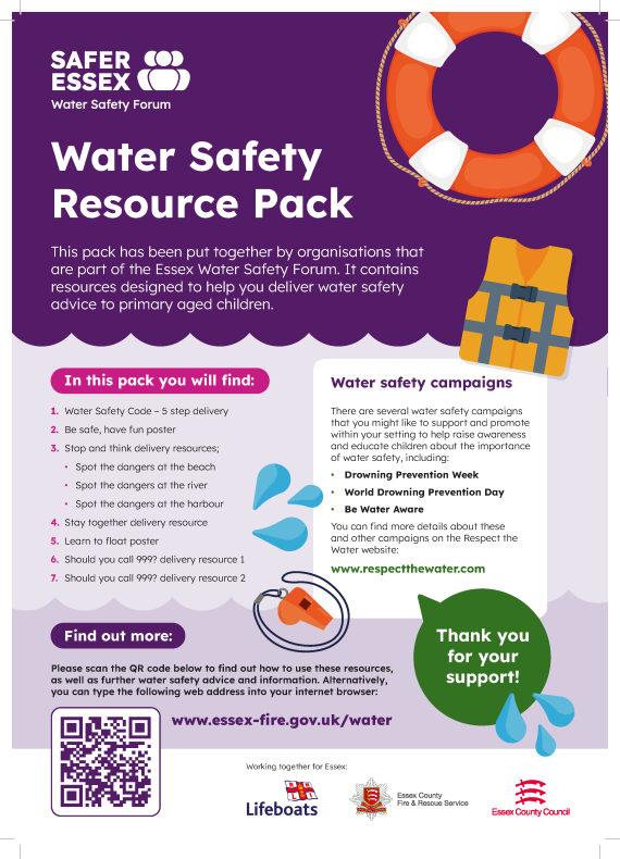 Water Safety pack for schools