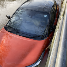 Car flooded in 4ft of water