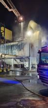 Industrial unit fire Purfleet