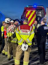 Police, fire and partner agencies briefing