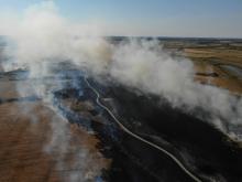 20220813 Canvey Field Fire 2