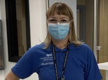 NHS volunteer Jac