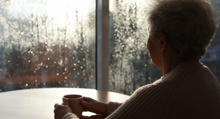 living alone stock photo