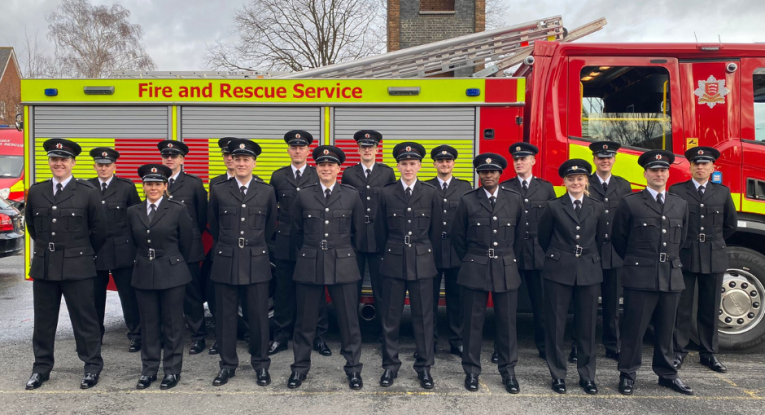 17 new firefighters at Passing Out Parade 