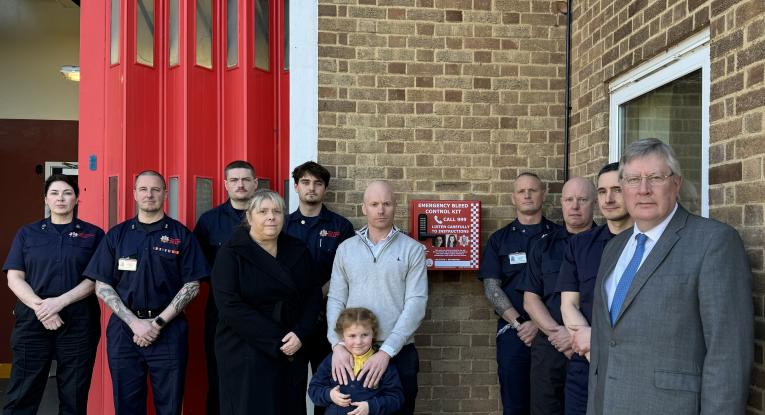 Chelmsford bleed kit group photo 